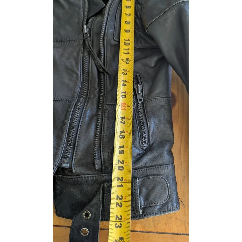 Harley Davidson Leather Motorcycle Jacket Mens 38W‎